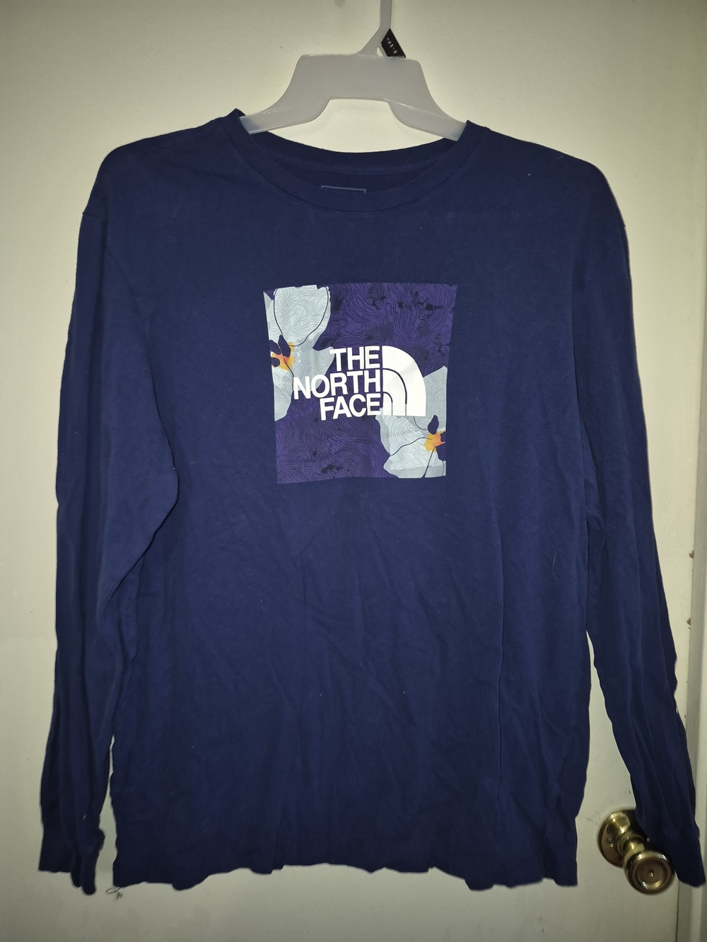 The North Face Deep Navy Logo Crewneck Tee